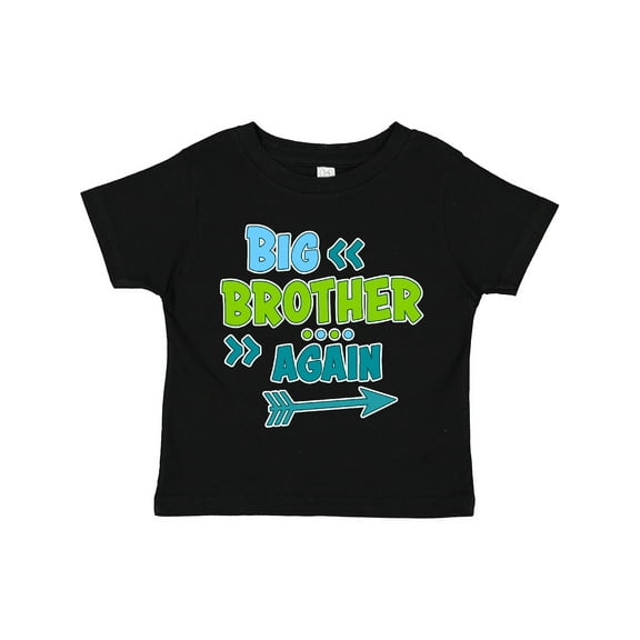 Inktastic Big Brother Again with Arrow Boys or Girls Toddler T-Shirt