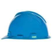 V-Gard® Slotted Hard Hat Cap, Staz-On® Suspension, Blue