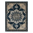 thumbnail image 3 of Unique Loom Utopia Collection Area Rug - Helios (9' x 12' Rectangle Navy Blue/Light Blue), 3 of 7