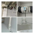 4 Inch Remote Control Exhaust Fan Home Silent Inline Pipe Duct Fan Bathroom Kitchen Toilet