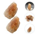 thumbnail image 4 of 2 piedras de cristal de chakra de colores, piedras de chakra ásperas irregulares, piedras de Reiki de estilo aleatorio, 4 of 8