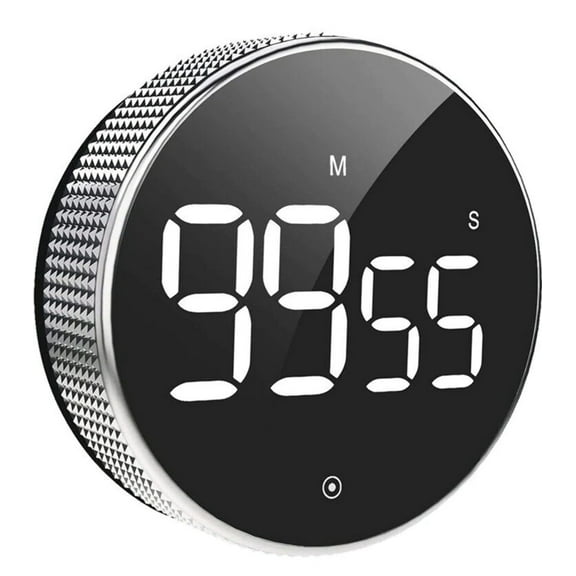 Magnetic Digital Smart Timer Kitchen Cooking Shower Study Stopwatch LED Counter