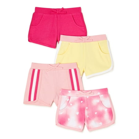 

Garanimals Baby & Toddler Girls’ Dolphin Shorts Multipack 4-Pack Sizes 12M-5T