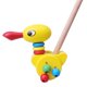 thumbnail image 2 of Carrito de bebé de madera con forma de pato (boca puntiaguda), 2 of 7