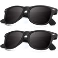 thumbnail image 1 of Polarized Sunglasses for Men and Women Semi-Rimless Frame Driving Sun glasses 100% UV Blocking, 1 of 5