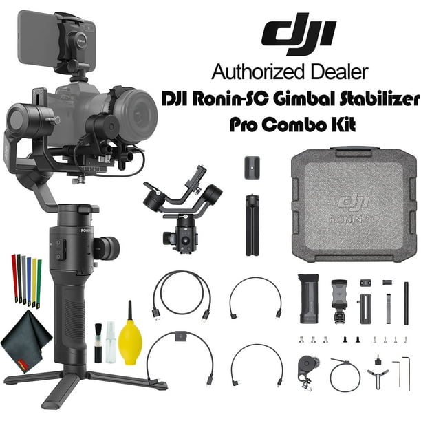 DJI Ronin-SC Gimbal Stabilizer Pro Combo Kit 3-Axis Gimbal