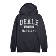 Deale Maryland Classic Established Premium Cotton Hoodie