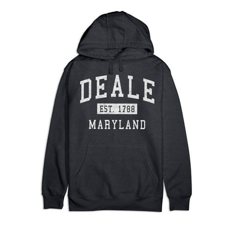 Deale Maryland Classic Established Premium Cotton Hoodie
