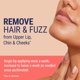 thumbnail image 2 of Crema depilatoria Nair Prep & Smooth Face Exfoliante 50 ml, 2 of 9