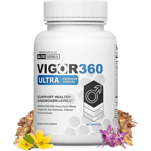 VIGOR 360 - Suplemento Alimenticio para Hombres 60 Cápsulas
