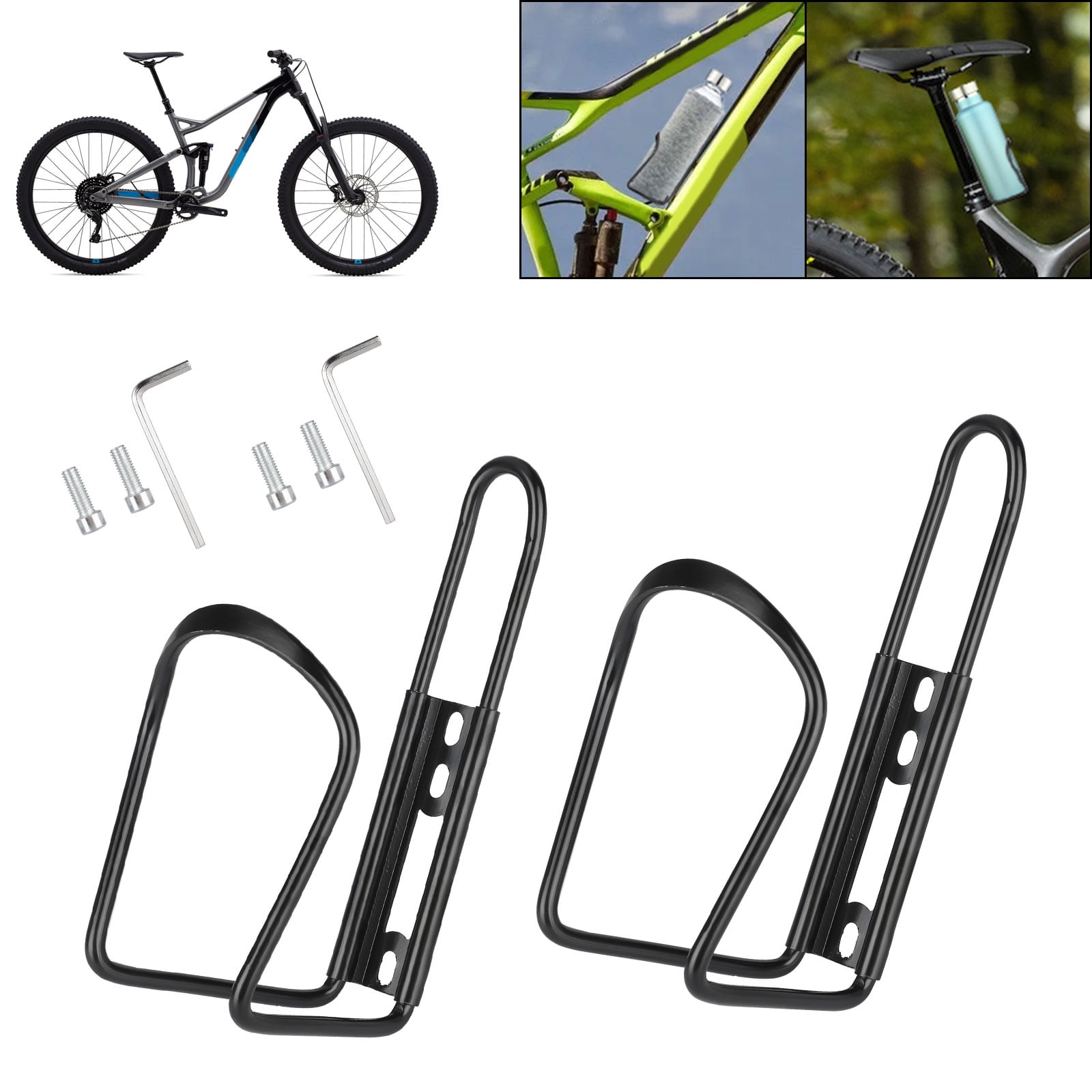 Sport OutdoorCycling Bike Bicycle Aluminum Alloy Water Drink Bottle Holder Cage