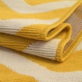 thumbnail image 5 of Unique Loom Outdoor Coastal Collection Area Rug - Dalgalar (5' 3" x 8' Rectangle Yellow/Ivory), 5 of 8