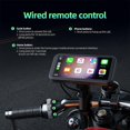 thumbnail image 4 of Motorcycle Carplay Screen, Wireless CarPlay & Android Auto with Design Mount 6.25 Inch Touchscreen Navigation Bluetooth, 4 of 7