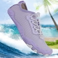thumbnail image 1 of Zapatos Acuáticos Aqua Shoes Zapatillas de buceo transpirables para caminar en el lago (púrpura 40) Sywqhk Para Estrenar, 1 of 7