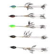 thumbnail image 2 of Señuelos de pesca para lubina, 5 piezas, aparejos de pesca con señuelos, cebos de natación, kit de señuelos, aparejos de pesca creados magistralmente, 2 of 8