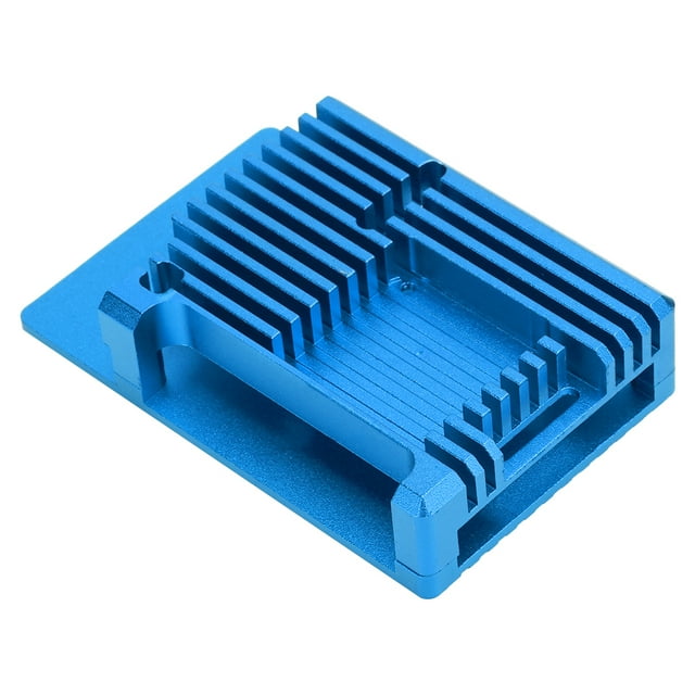 Caja para Raspberry Pi Caja de alta resistencia para Raspberry Pi Operación silenciosa de aleación de aluminio de larga duración con ventilador de ventilación para Raspberry ANGGREK Otros