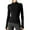 a-Black463, variant on Women's Coat Autumn Winter Solid Color Half Zip Fitted Long Sleeve Top Sleek Practical Style Coat For Casual Daily Streetwear Activities Holiday Outerwear