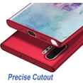 thumbnail image 4 of Case for Samsung Galaxy Note 10 Plus Phone Case Protective Slim [Defend from Scratch/Slip/Drop/Fingerprint] Matte PC Hard Minimalistic Phone Cover for Samsung Galaxy Note 10 Plus-Red, 4 of 10
