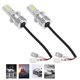 thumbnail image 2 of Luz Antiniebla Blanca Para Coche, Faro Antiniebla Led Para Coche, Luz De Circulación Diurna 2 Uds H3 80W 3570 2Smd 6000K Yuarrent VI006214-00, 2 of 6