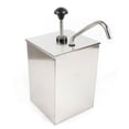 thumbnail image 3 of Stainless Sauce Dispenser Pump - 4L/4.2Qt for Melting Cheese and Hot Fudge (7.327.2410.04in), 3 of 11