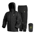 thumbnail image 1 of Traje impermeable TIDEWE impermeable, transpirable, ligero, negro, L, 1 of 7