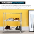 thumbnail image 3 of Estante de Metal Redlemon con 3 Repisas Multiusos para el Hogar Oficina o Negocio, 3 of 9