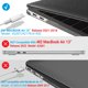 thumbnail image 4 of Funda IBENZER para MacBook Air de 13 pulgadas, funda con teclado y película, 4 of 9