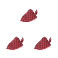 thumbnail image 4 of Greeniant Perro Bandanas Cachorro Ropa Saliva Toalla Bufandas Tema escocés Collares Reversible Baberos Pañuelo Conjunto Mascotas Suministros Type4 NO4 Greeniant CBP289149, 4 of 6