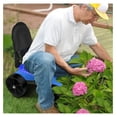 thumbnail image 2 of Alieon Garden Cart Rolling Stool with Four Wheels and Tool Bag, Stable Workseat Sturdy Cart Adjustable Seat Height and Direction, Gardening Helper, Dark Green, 2 of 8