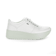 thumbnail image 1 of Tenis Plataforma Mujer Flexi Sintético 101001 Blanco Flexi Sintético, 1 of 4