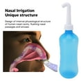 thumbnail image 3 of Botella De Enjuague Sinusal, Nivel De Agua Visible, Irrigación Nasal Manual, Agarre Cómodo, Flujo Estable Para Uso Doméstico, 3 of 7
