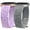 Lavender & Grey, variant on TOYOUTHS 2 Pack Floral Engraved Band Compatible with Fitbit Versa 4/Versa 3/Sense 2/Fitbit Sense Band Women, Cute Embossed Silicone Wildflower Rose Design Soft Sport Fancy Summer Replacement Strap