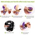 thumbnail image 4 of EcoNesxp Cup Reusable Coffee Filter K Cup Filter Unbleached Keurig Cup Disposable Paper Filter with Lid, 4 of 5