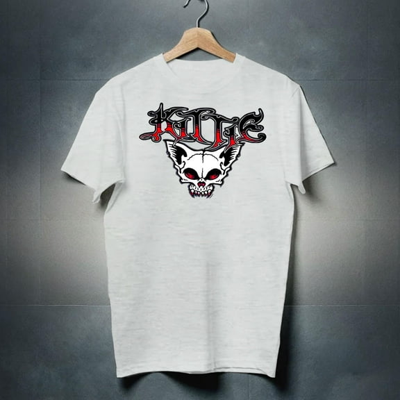 Metal Band Safe Graphic Tee, Black Short Sleeve Shirt