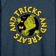 thumbnail image 3 of The Grinch - Tricks And Treats The Grinch - Women's Lightweight French Terry Long Sleeve Shirt, 3 of 5
