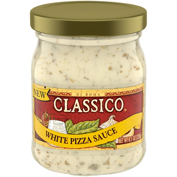 Classico White Pizza Sauce, 8.1 oz Jar