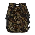 thumbnail image 4 of Easygdp Sea Turtle With Ocean Mochila Ergonómica Versátil para Laptop - Múltiples Bolsillos, Correas Ajustables, Unisex para Escuela, Viajes y Actividades al Aire Libre-One Size, 4 of 5