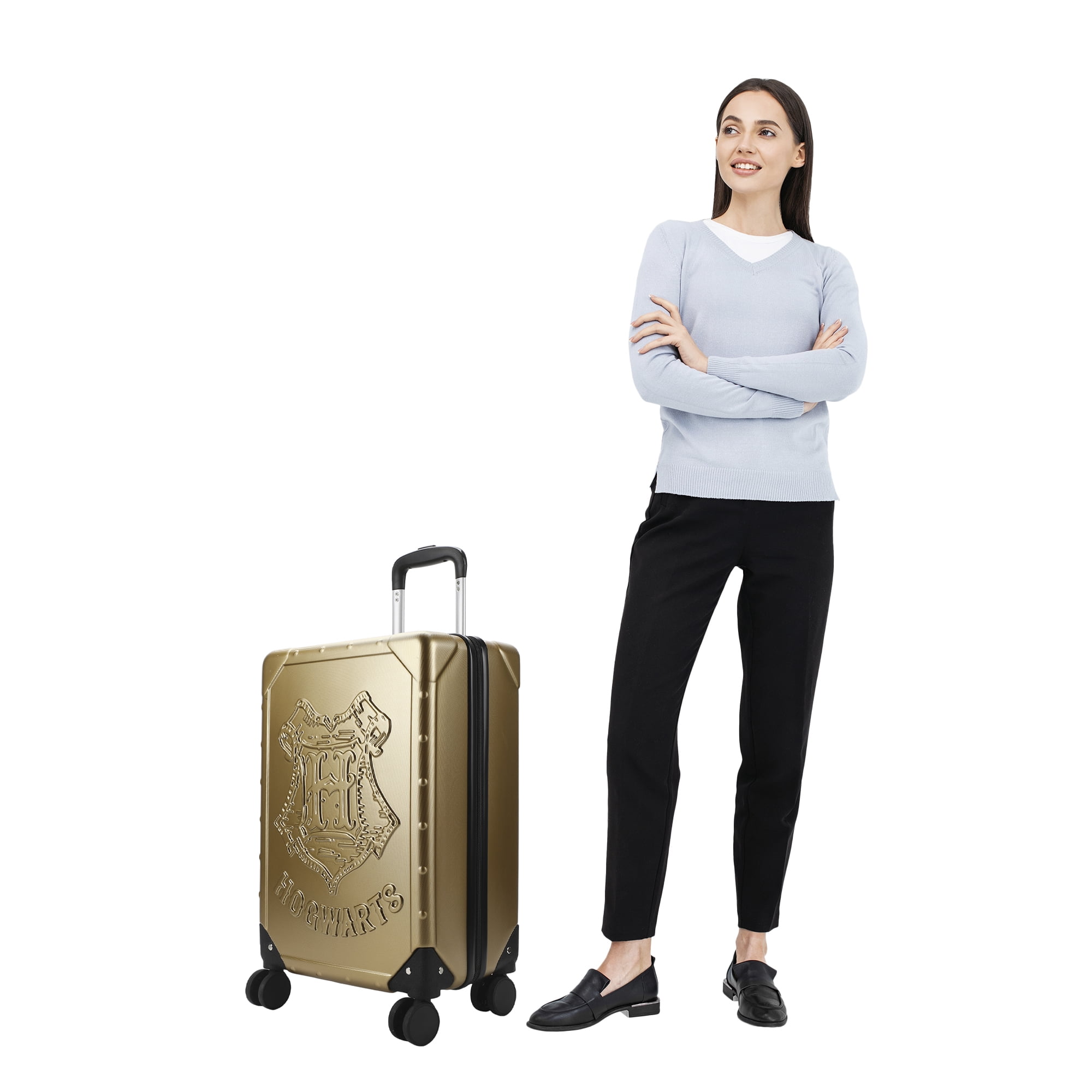 Harry Potter Hogwarts School Crest light weight 20" Rolling Luggage