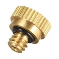 thumbnail image 4 of Uxcell 10/24 UNC 0.3mm Orifice Dia Brass Misting Nozzle for Outdoor 10 Pack, 4 of 5
