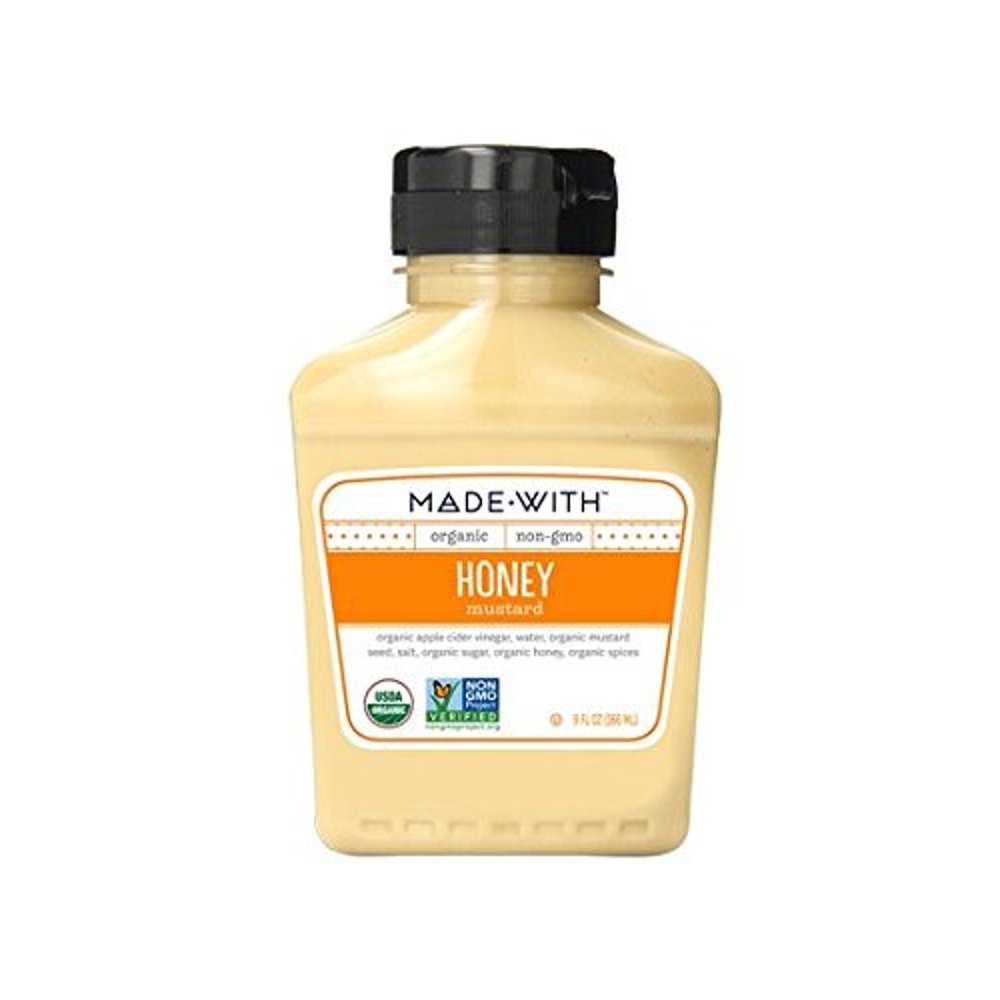 Made With Organic Mustard, Honey, 9 Oz