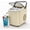 Yellow, variant on Compact Portable Ice Maker - 26Lbs/24H Ice Production (6-8 Mins) with Self-Cleaning Function, Quiet & Handle - Ideal for , Kitchen, Camping, RV (Black)