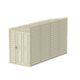 thumbnail image 5 of Duramax 4ft x 10ft Sidemate Vinyl Resin Outdoor Storage Shed With Foundation Kit, 5 of 13