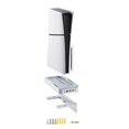 thumbnail image 2 of high qualityPS5 Slim Wall Mount with RGB Light, PS5 Slim Stand For Playstation 5 Slim Disc/Digital Edition Console, PS5 Slim Accessories, 2 of 5