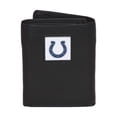 thumbnail image 1 of NFL Indianapolis Colts Tri-Fold Genuine Leather Wallet, 1 of 2