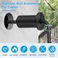thumbnail image 2 of 2 PCS Starlink Wall Grommets Kit 3/4" Silicone Wall Bushing-Waterproof Drywall Tv Cord Pass Through Split Rubber Cable Grommet for Starlink Dishy Ethernet Cables Router (White 1-1/2" Height) White-2, 2 of 8