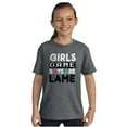 thumbnail image 3 of Girls Game Boys Are Lame Video Gamer Girls Kids T Shirt Tees Teen Brisco Brands L, 3 of 6