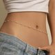 thumbnail image 2 of Cadenas de perlas para el vientre, cadena dorada para la cintura, Bikini de playa, accesorios de joyería para el cuerpo para mujeres y niñas, 2 of 5