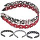 thumbnail image 4 of Pattern Headbands 5Pcs Wide Edge Hairbands Daily Life Lightweight Assorted Color Comfortable Fit, 4 of 4