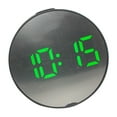 thumbnail image 2 of 2x Despertador Electrónico Multifunción Para Dormitorio, Oficina, Niños, Ancianos Sunnimix Reloj digital con espejo de cabecera, 2 of 8