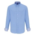 thumbnail image 3 of Premier Mens Cotton Rich Oxford Stripe Shirt, 3 of 4